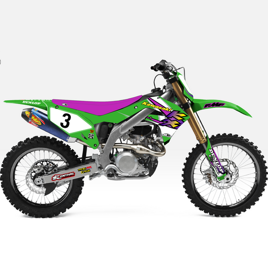 KIT DECO KAWASAKI EMIG 97 "GREEN"